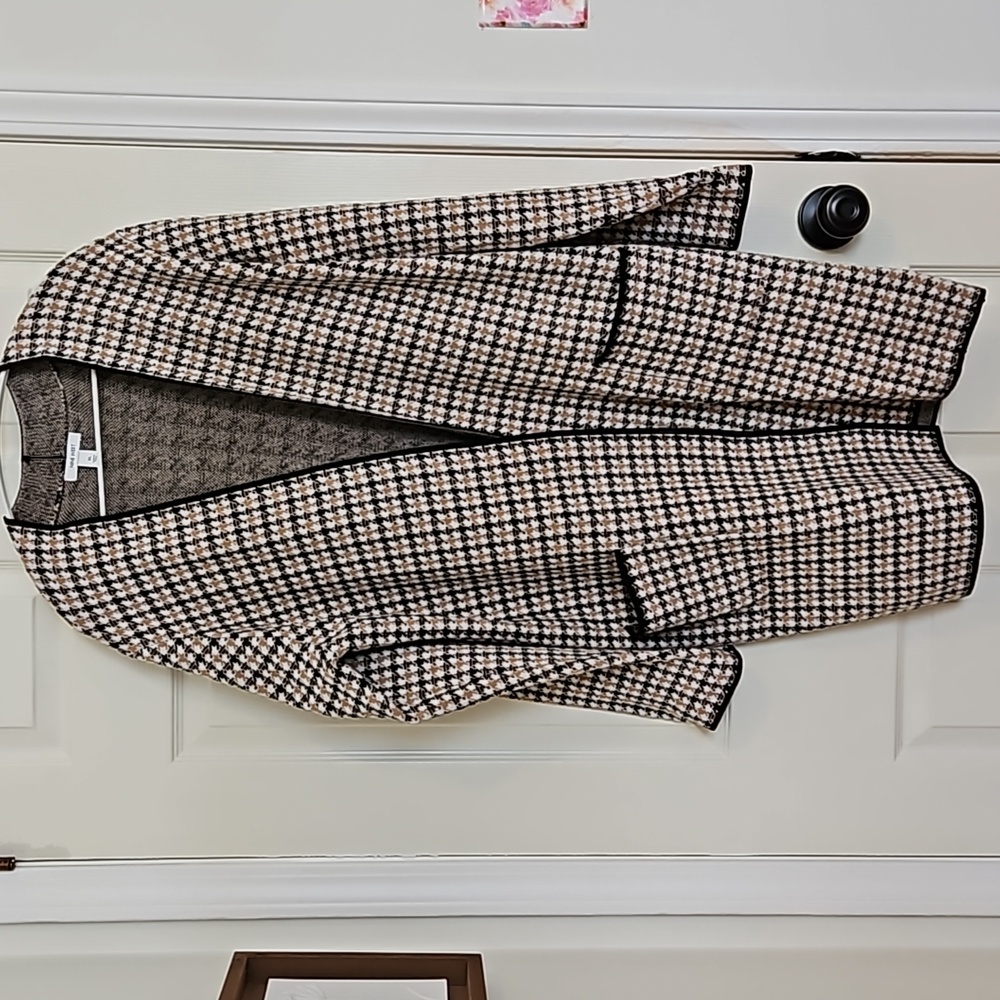 Houndstooth Cardigan